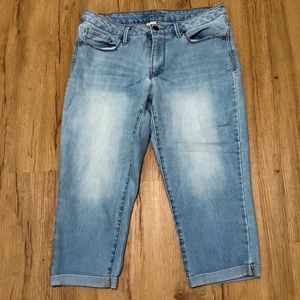 Blue Jean Capris